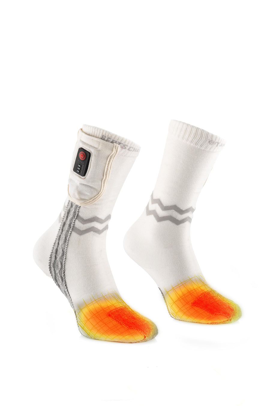Fűthető Zokni – Aerowhite | Sport Edition – USB | Vékony és Tartós