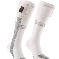 Fűthető Zokni – Aerowhite | Téli Sport Edition – USB | Vékony és Tartós