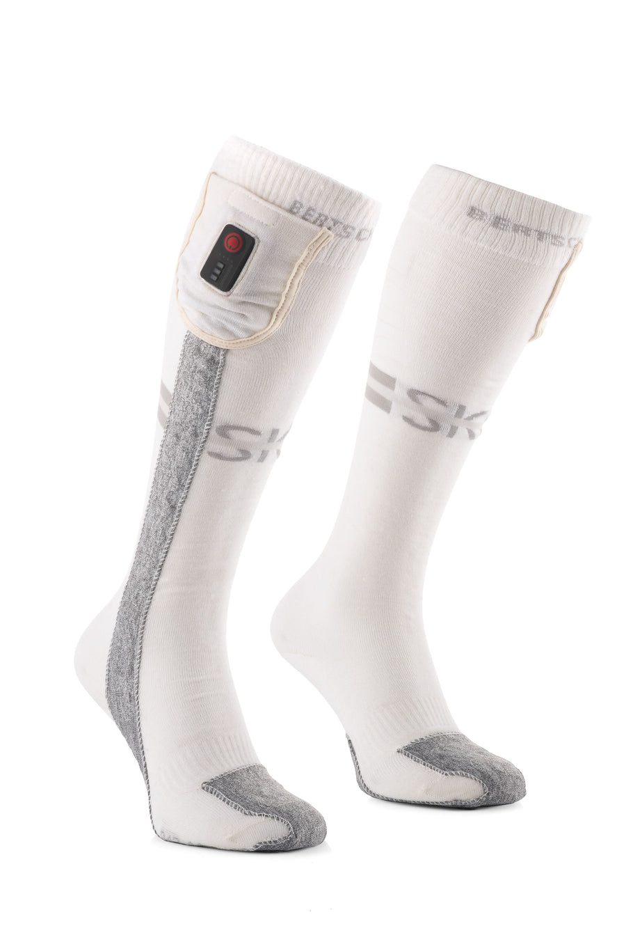 Fűthető Zokni – Aerowhite | Téli Sport Edition – USB | Vékony és Tartós
