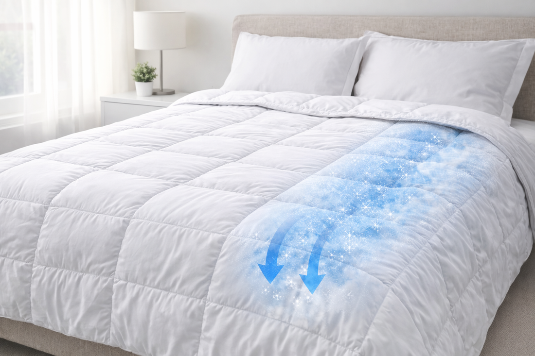 Hűsítő paplan – Thermotion technológia